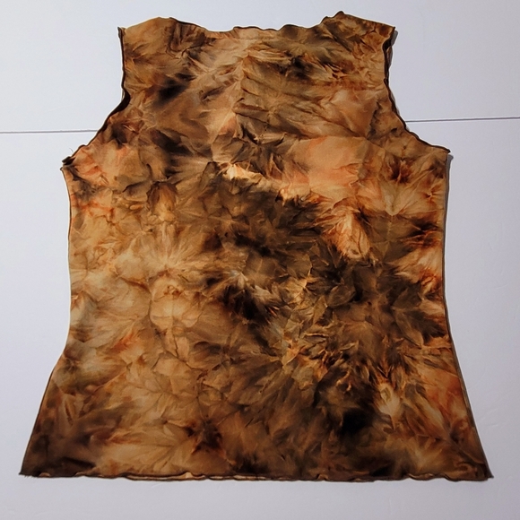 Geri C. New York Shades of Brown & Rust feels like Suede (L) Made in USA - Picture 2 of 8